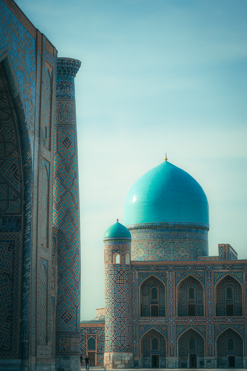 Registon maydoni Samarqand O'zbekiston